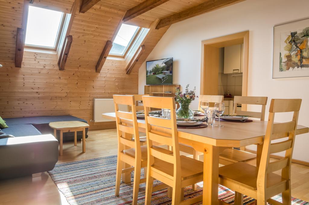 Panoramahof Am Goldberg Apartment Делах Екстериор снимка